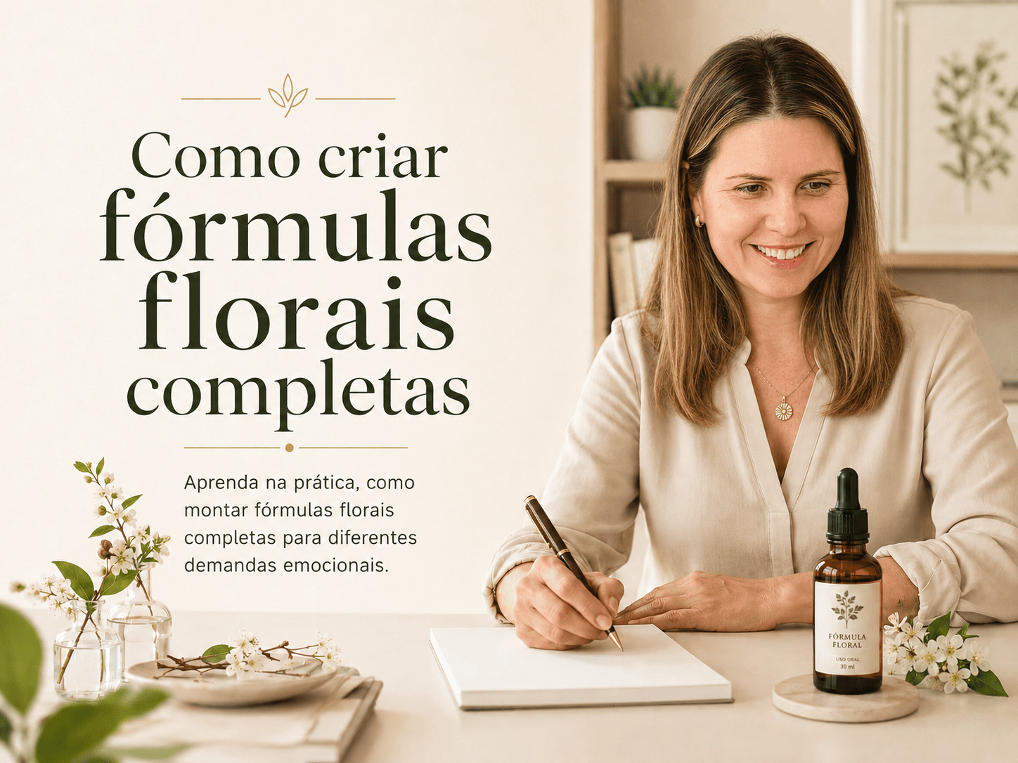 Aula: Como criar fórmulas florais completas